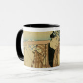 Drijvende wereld #7 mok (Voorkant links)