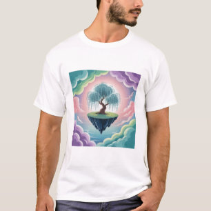 Drijvende wilg & boomdromen t-shirt