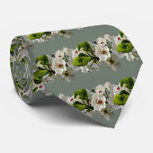 Drijvende witte peren bloesems stropdas (Opgerold)