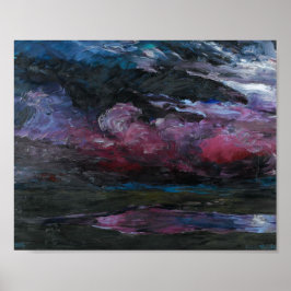 Drijvende Wolken met Slecht Weer | Emil Nolde | Poster