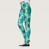 Drijvende Zeeen bloemen"... Leggings (Links)