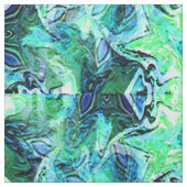 Drijvende Zeeen bloemen.... Stof (Swatch)