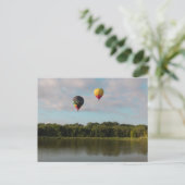 Drijvende zijde briefkaart (Staand voorkant)