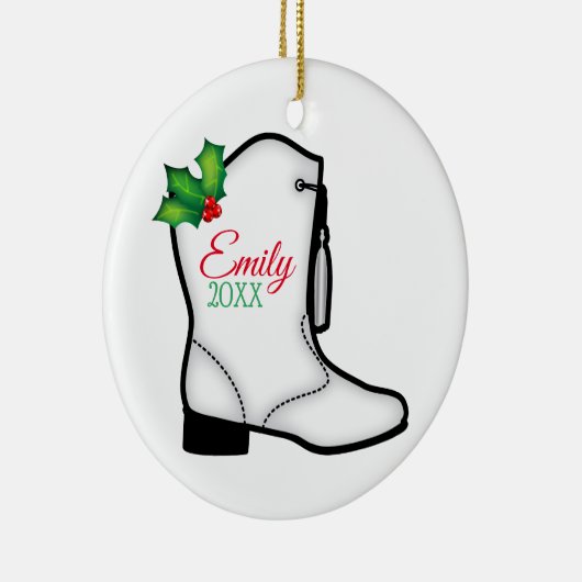 Drildans-team kerststoot keramisch ornament (Rechts)