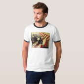 Drill America,  vlag T-shirt (Voorkant volledig)