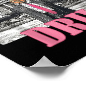 Drill Baby Drill Amerikaans 2025 Trump President Poster (Hoek)