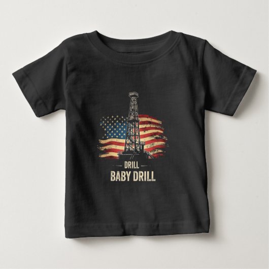 Drill Baby Drill Amerikaanse Trump Energie Economi (Voorkant)