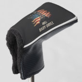 Drill Baby Drill Amerikaanse Trump Energie Economi Golfheadcover (3/4 voorkant)