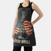 Drill Baby Drill Amerikaanse Trump Energie Economi Schort (Insitu)