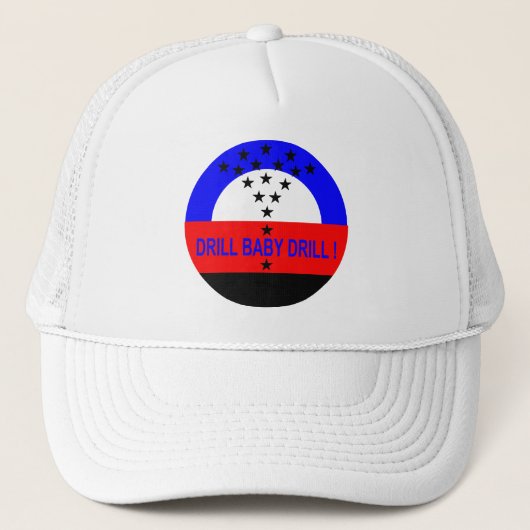 DRILL BABY DRILL-PET TRUCKER PET (Voorkant)