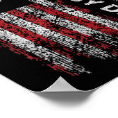 Drill Baby Drill Trump 2024 President Verkiezingsv Poster (Hoek)