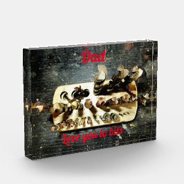 Drill Bits Love You to Bits Dad Fotoblokken