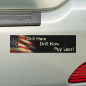 Drill Bumpersticker Patriot (Op auto)