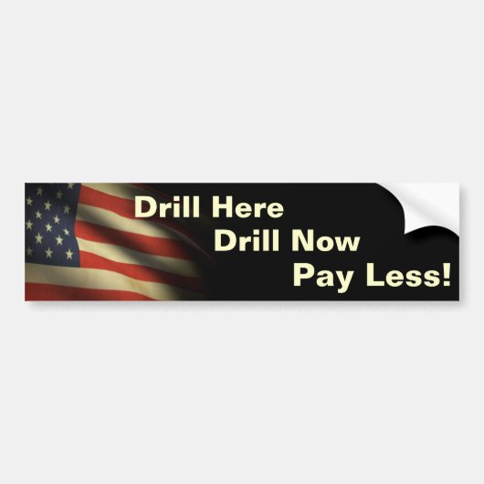 Drill Bumpersticker Patriot I (Voorkant)