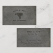 Drill Concrete Home Improvement Visitekaartjes (Voorkant / Achterkant)