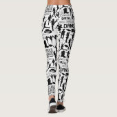 Drill Dance Team Sparkle Leggings (Achterkant)