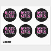 Drill Dance Team Sparkle Ronde Sticker (Vel)