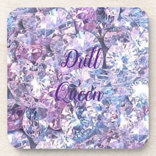 Drill Queen Bier Onderzetter (Voorkant)