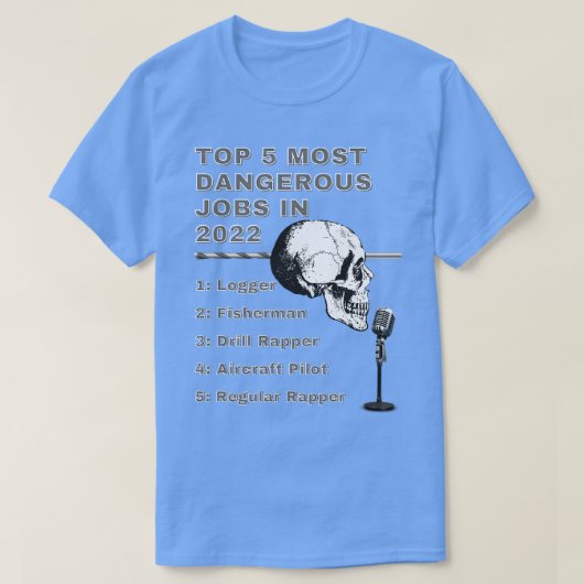 Drill Rapper Awareness T-shirt (Design voorkant)