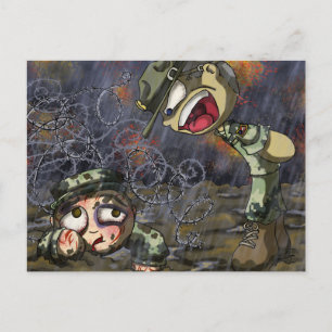 Drill Sergeant Briefkaart