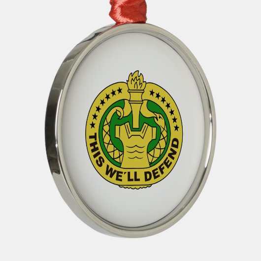 DRILL SERGEANT FILLED METALEN ORNAMENT (Rechts)