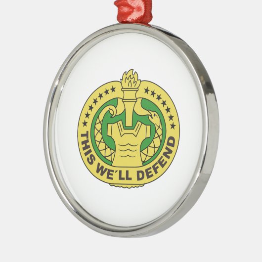 DRILL SERGEANT FILLED METALEN ORNAMENT (Links)