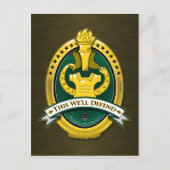 Drill Sergeant Premium Draft Beer Briefkaart (Voorkant)