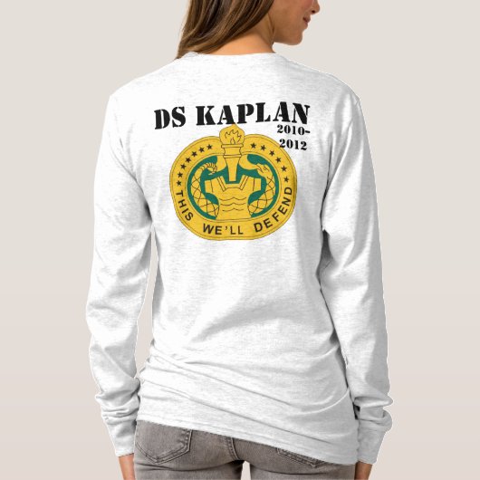 Drill Sergeant T-shirt (Achterkant)