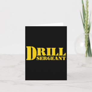 Drill Sergeant Uniform Militair Boot Camp Instruct Kaart