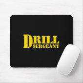Drill Sergeant Uniform Militair Boot Camp Instruct Muismat (Met muis)
