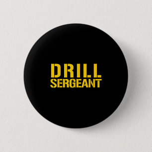 Drill Sergeant Uniform Militair Boot Camp Instruct Ronde Button 5,7 Cm