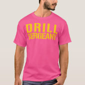 Drill Sergeant Uniform Militair Boot Camp Instruct T-shirt (Voorkant)