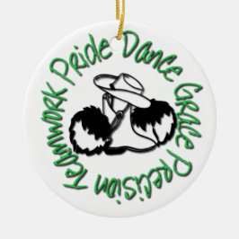 Drill Team - Dance Grace Precision-team Pride Keramisch Ornament