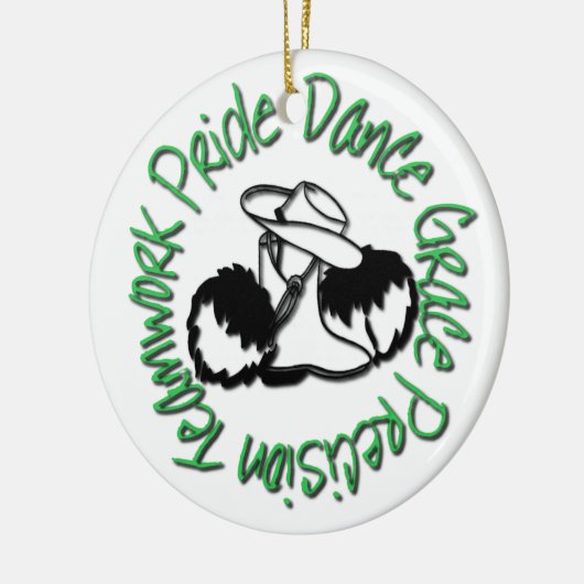 Drill Team - Dance Grace Precision-team Pride Keramisch Ornament (Links)