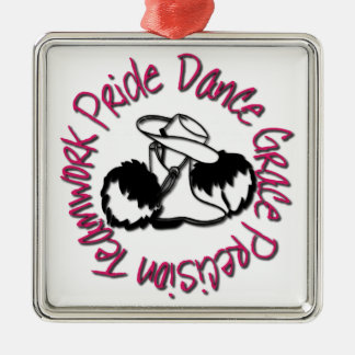 Drill Team - Dance Grace Precision-team Pride Metalen Ornament