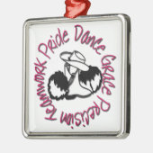 Drill Team - Dance Grace Precision-team Pride Metalen Ornament (Links)