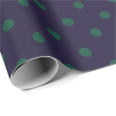 Drillende polka-stippen (groot) cadeaupapier (Rol Hoek)