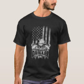 Driller Amerikaanse vlag T-shirt (Voorkant)