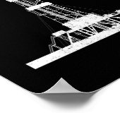 Drilling-boormachine voor olievelden poster (Hoek)