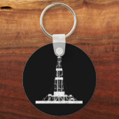 Drilling-boormachine voor olievelden sleutelhanger (Voorkant)