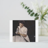 Drilling Deep, jaren '40 Briefkaart (Staand voorkant)
