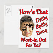 drilly spilly briefkaart (Voorkant / Achterkant)