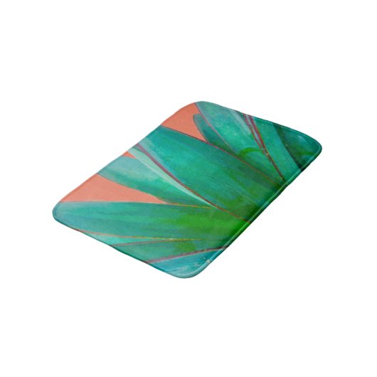 Dringend botanisch groen en pekelwater badmat (Gekanteld)