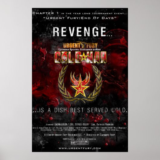 Dringend Furie Koude Oorlog Kolossaal Poster (Voorkant)