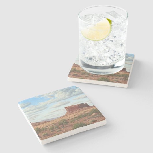 Dringend kofferbroodrooster stenen onderzetter (Zijkant)