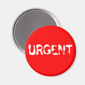 DRINGEND MAGNEET (Voorkant / Achterkant)