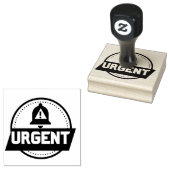 DRINGEND RUBBERSTEMPEL (Gestempeld)