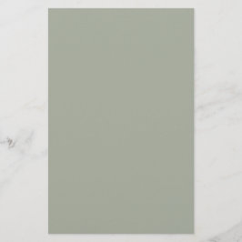Dringend staal Solid Color Briefpapier