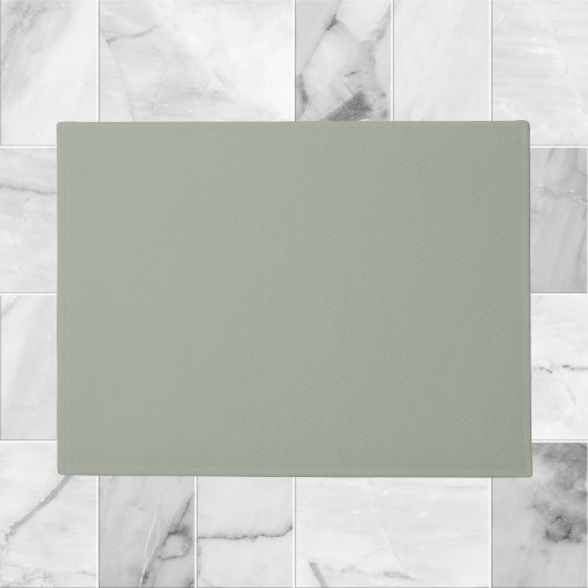 Dringend staal Solid Color Deurmat