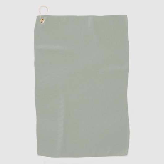 Dringend staal Solid Color Golfhanddoek (Voorkant)